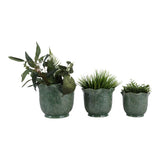 Claybrook Green Planters (Set of 3)