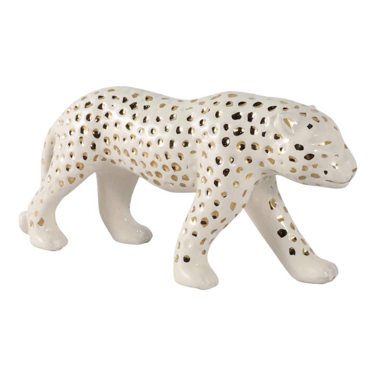 Trentonrun White/Gold Walking Decor