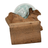 Barronford Brown/Clear Glass Vase