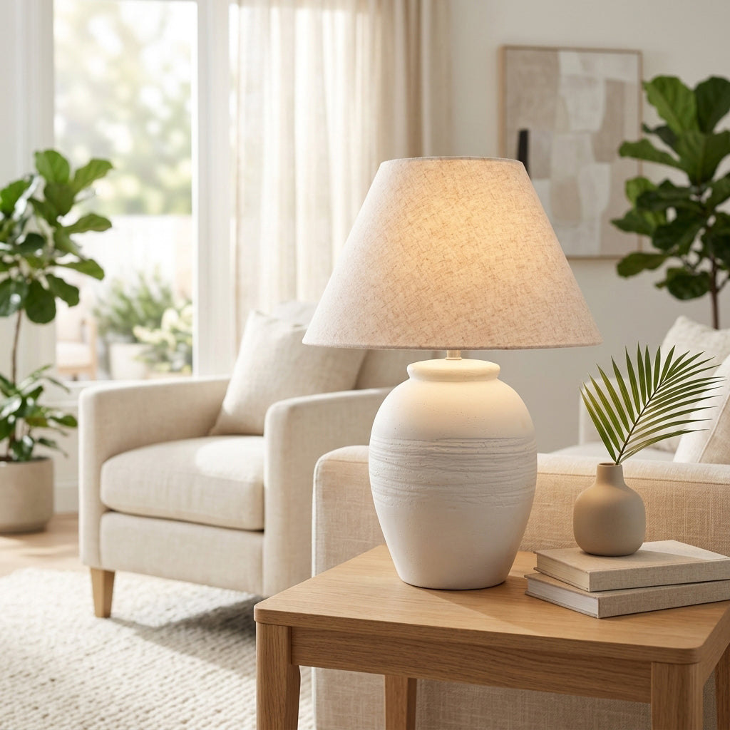 Darrenway White Lamp