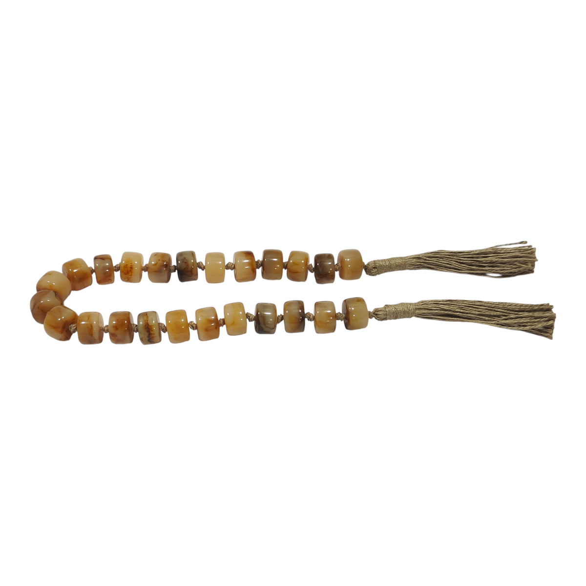 Taylor Light Brown Resin Garland