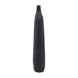Edna Black Ceramic Open Cut-Out Vase