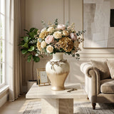Hopeport Gold/Ivory Large Vase