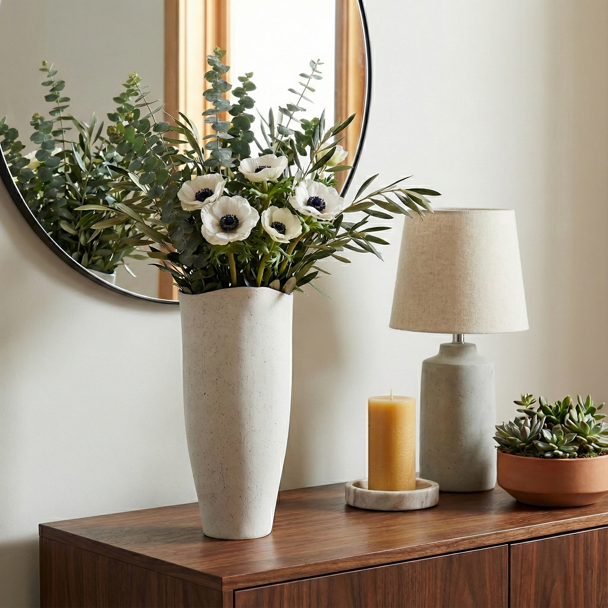 Kelseyland White Vase