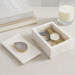 Hatcher White/Blue/Gold Box