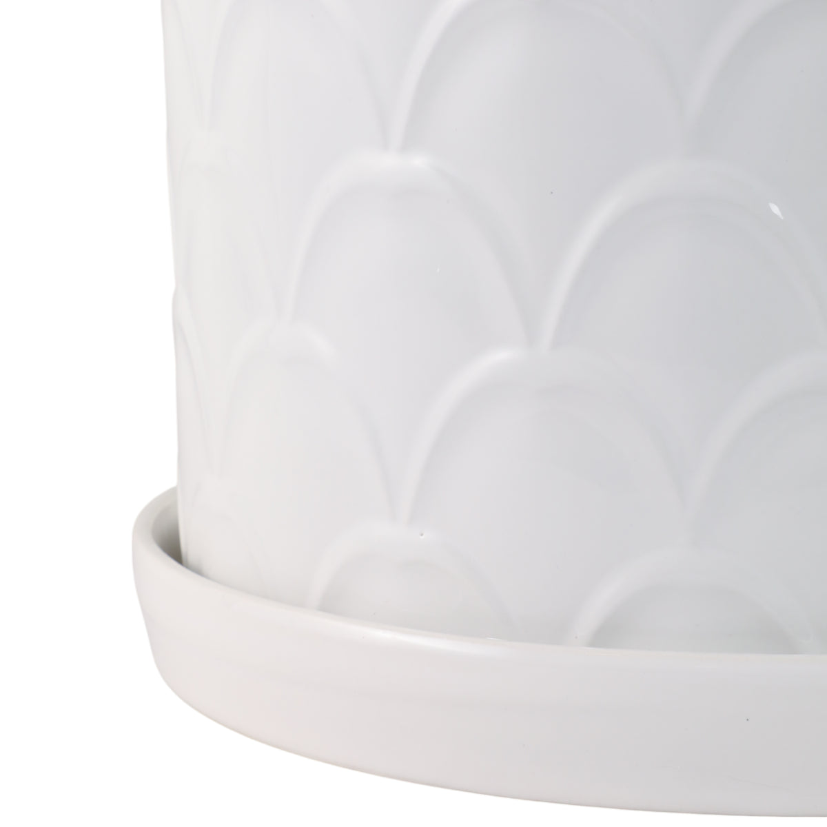 Cabot White Planters (Set of 2)