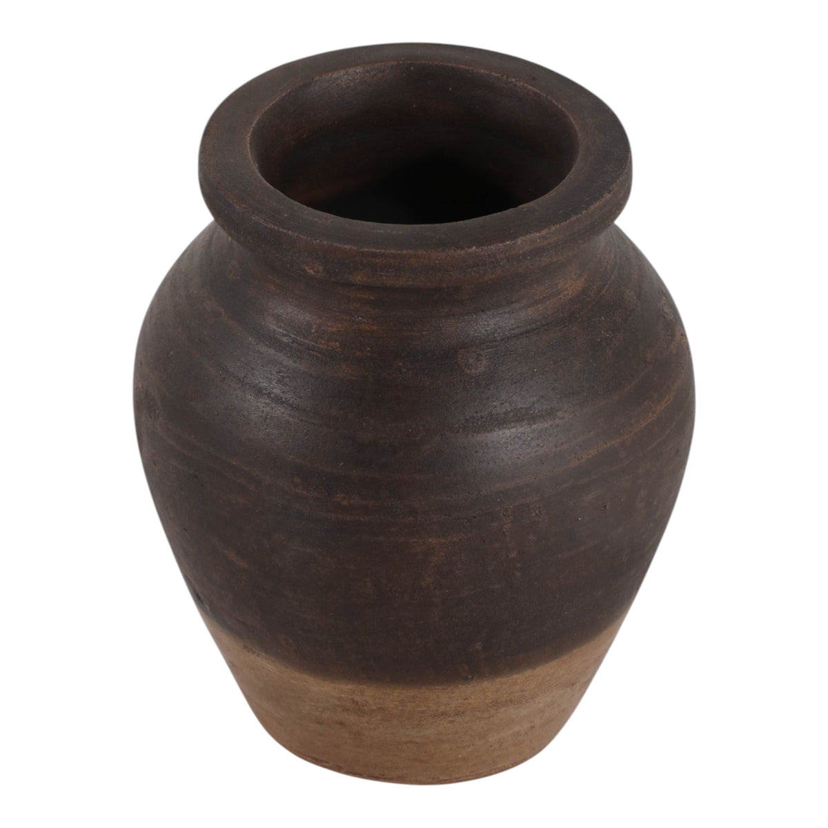 Hawleyworth Chocolate/Brown Terracotta Bud Vase