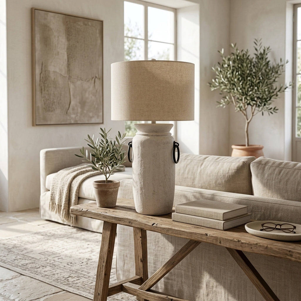 Breckview Ivory Lamp