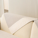 Herringbone Sofa Protector Cover, Non-Slip Couch Cover for Seat, Back & Arms