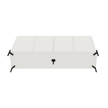 2-Piece Abbey Bookcase and Sideboard in Maple and Off White - Ornate Home