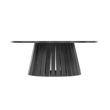 2-Piece Layla Coffee and End Table in Black - Ornate Home