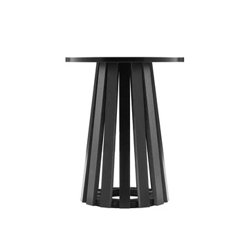 2-Piece Layla Coffee and End Table in Black - Ornate Home
