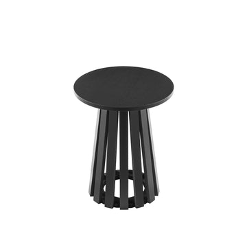 2-Piece Layla Coffee and End Table in Black - Ornate Home