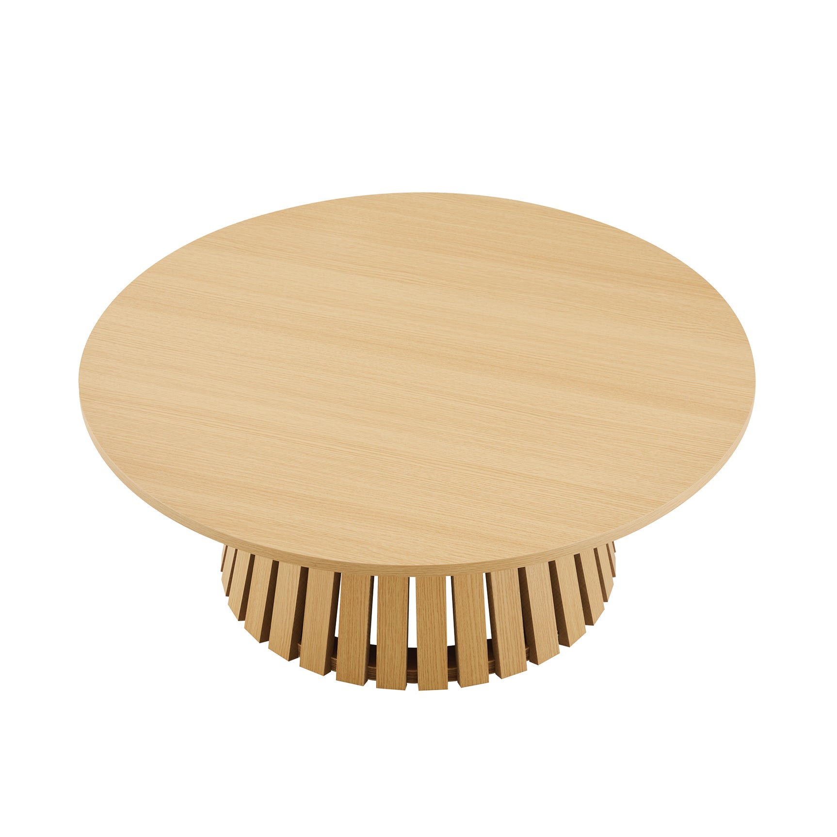 2-Piece Layla Coffee and End Table in Natural Oak - Ornate Home