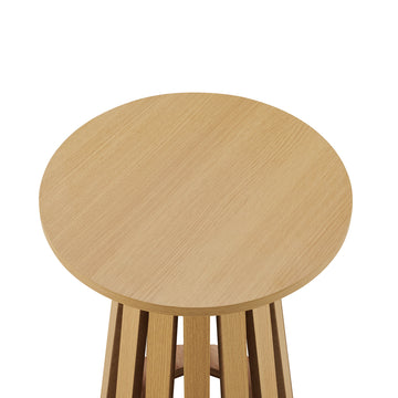 2-Piece Layla Coffee and End Table in Natural Oak - Ornate Home