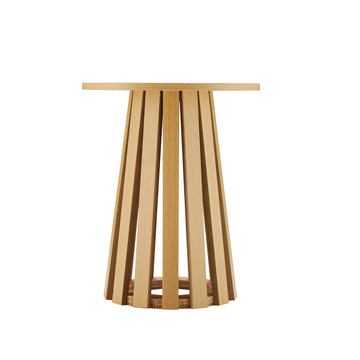 2-Piece Layla Coffee and End Table in Natural Oak - Ornate Home