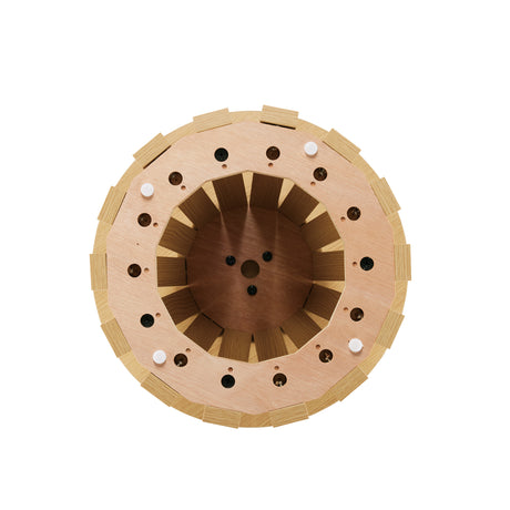 2-Piece Layla Coffee and End Table in Natural Oak - Ornate Home