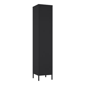 2-Piece Naomi Accent Cabinet and Storage Cabinet in Black - Ornate Home
