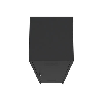 2-Piece Naomi Accent Cabinet and Storage Cabinet in Black - Ornate Home