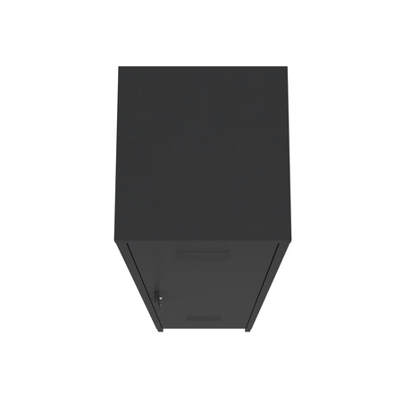 2-Piece Naomi Accent Cabinet and Storage Cabinet in Black - Ornate Home