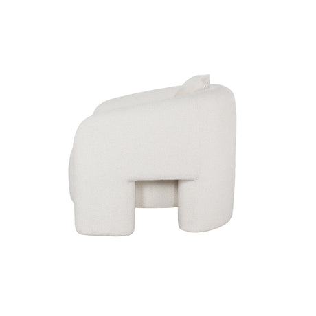 2-Piece Sylvia Sofa and Accent Chair in Angora - Ornate Home