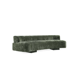 2-Piece Verandah 112" XL Sofa and Accent Chair in Olive Green - Ornate Home