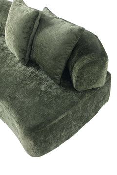 2-Piece Verandah 90.6" Sofa and 112" XL Sofa in Olive Green - Ornate Home