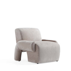2-Piece Verandah 90.6" Sofa and Accent Chair in Beige - Ornate Home