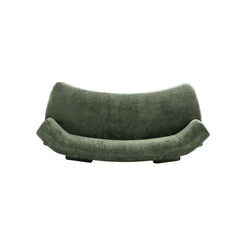 2-Piece Verandah 90.6" Sofa and Accent Chair in Olive Green - Ornate Home
