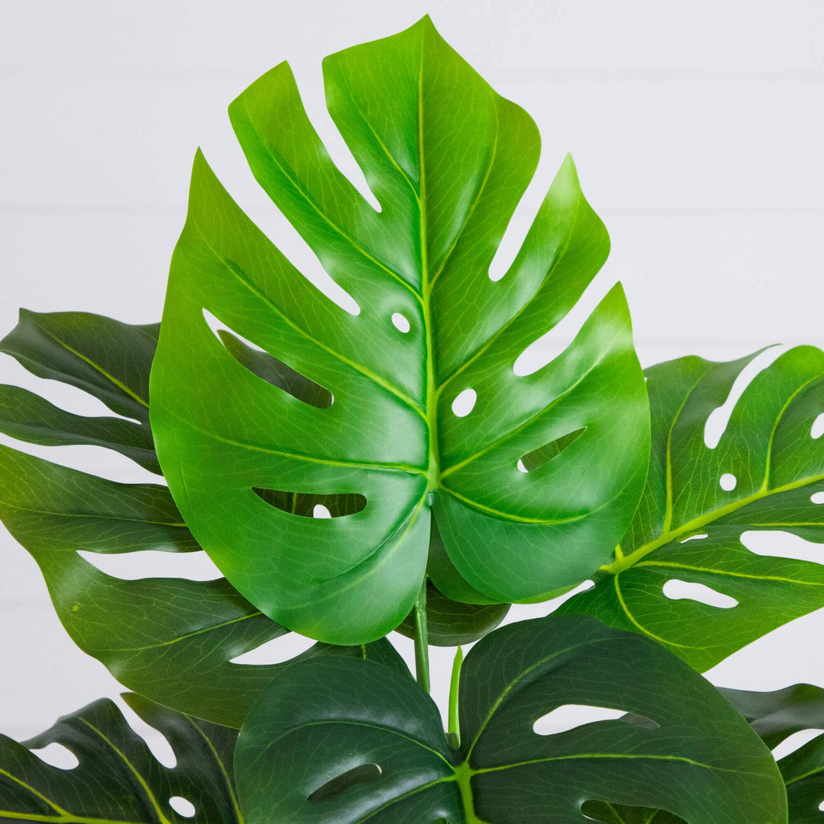 20" Artificial Swiss Monstera Plant