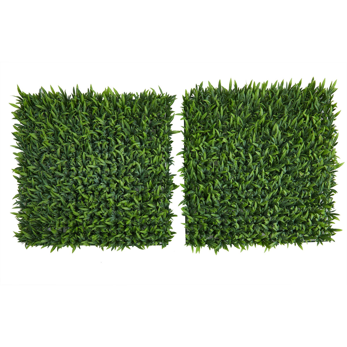 20” Grass Artificial Wall Mat (Indoor/Outdoor) (Set of 2) Trellis
