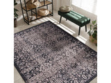 Rain Beige Distressed Vintage NonSlip Indoor Area Rugs - Ornate Home