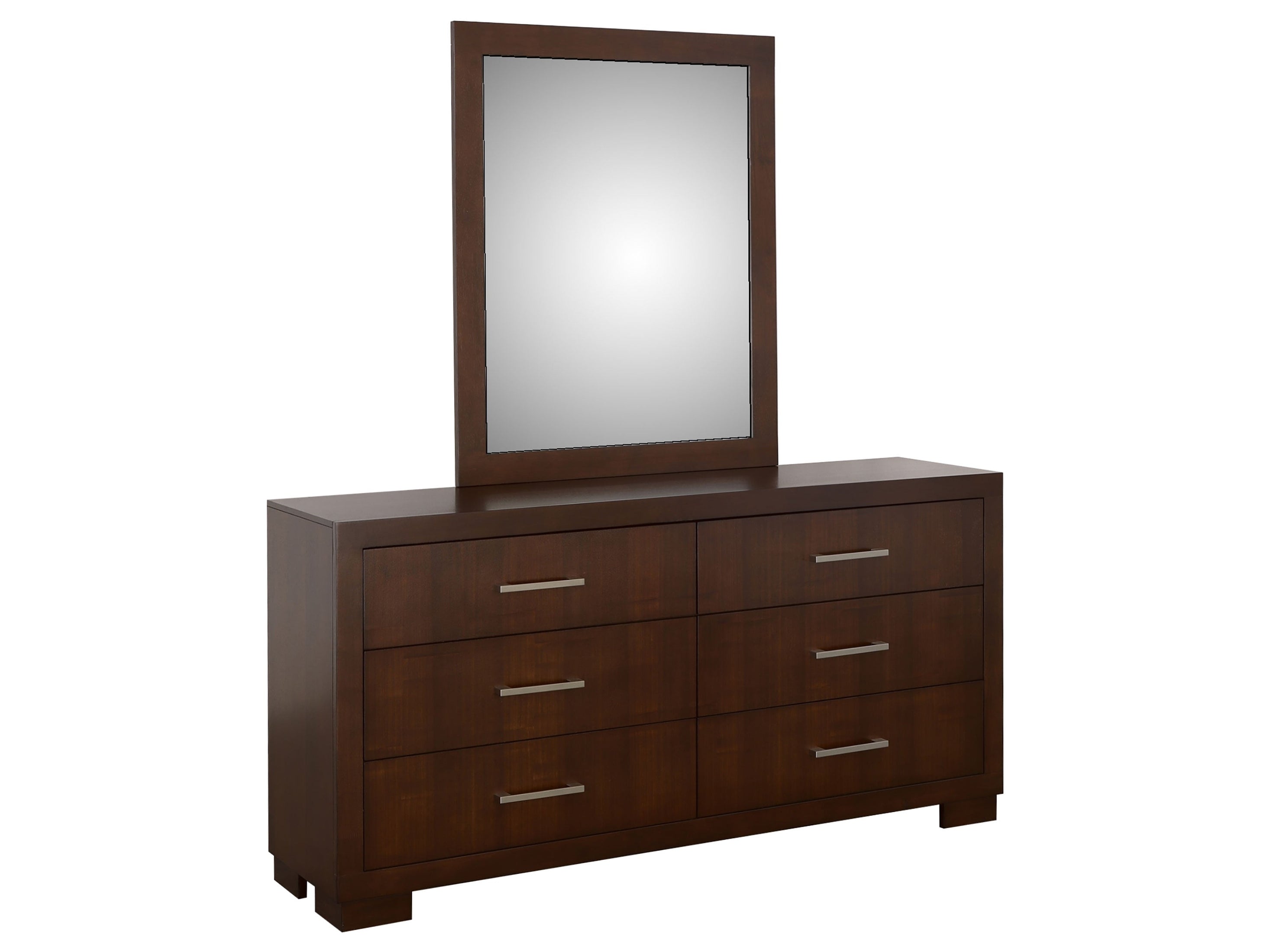 Jessica Cappuccino Dresser and Mirror - Ornate Home