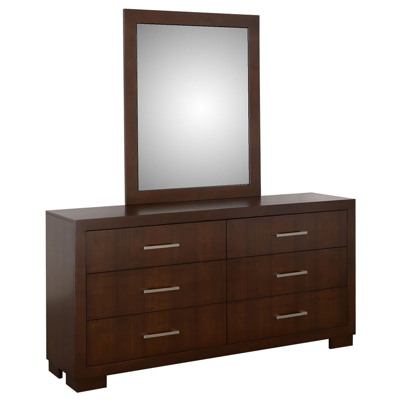 Jessica Cappuccino Dresser and Mirror - Ornate Home