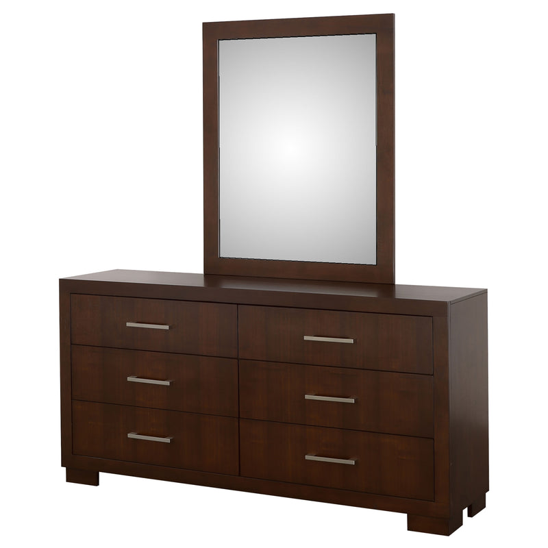 Jessica Cappuccino Dresser and Mirror - Ornate Home