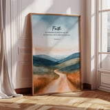 Faith Leads Through the Hills