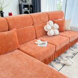 Universal Elastic Skirt Sofa Slipcover, Stretch Sofa Cushion Cover For Bedroom Office Living Room