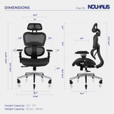 NOUHAUS Ergo3D Ergonomic Office Chair