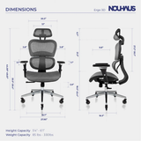 NOUHAUS Ergo3D Ergonomic Office Chair