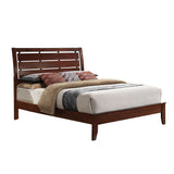 Ilana Brown Cherry Eastern King Bed