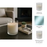 Isleford Clear/Frost 34 Oz Jasmine Candle