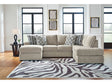 Calnita Sisal RAF Corner Chaise Sectional - Ornate Home