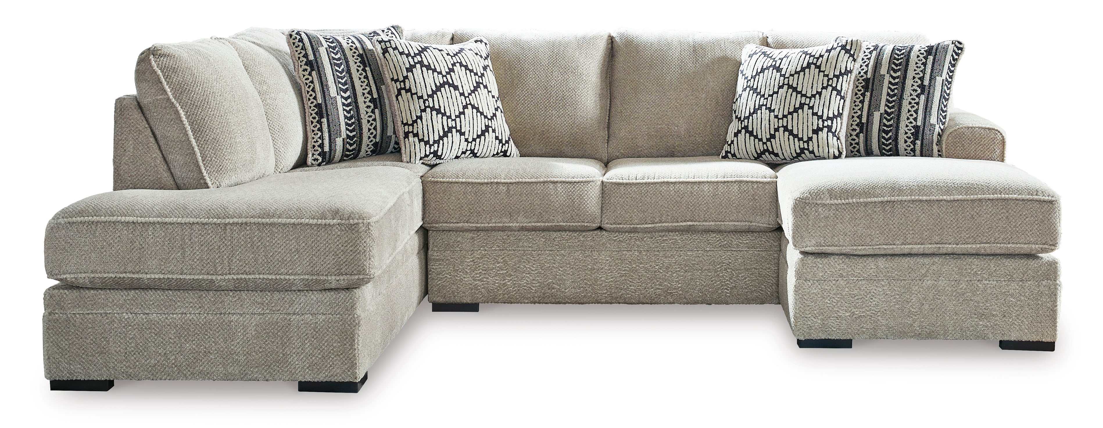 Calnita Sisal LAF Corner Chaise Sectional - Ornate Home