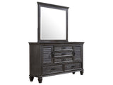 Franco Weathered Sage Dresser and Mirror - Ornate Home