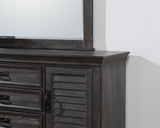 Franco Weathered Sage Dresser and Mirror - Ornate Home