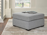 UrbanCrest Pewter Oversized Accent Ottoman (Online Special Price)