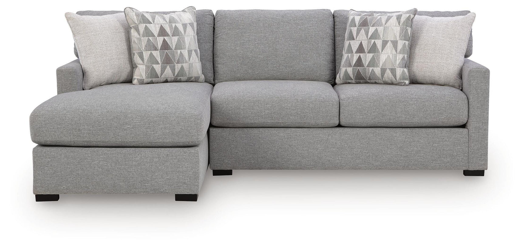 UrbanCrest Pewter 2-Piece Sectional with LAF Chaise