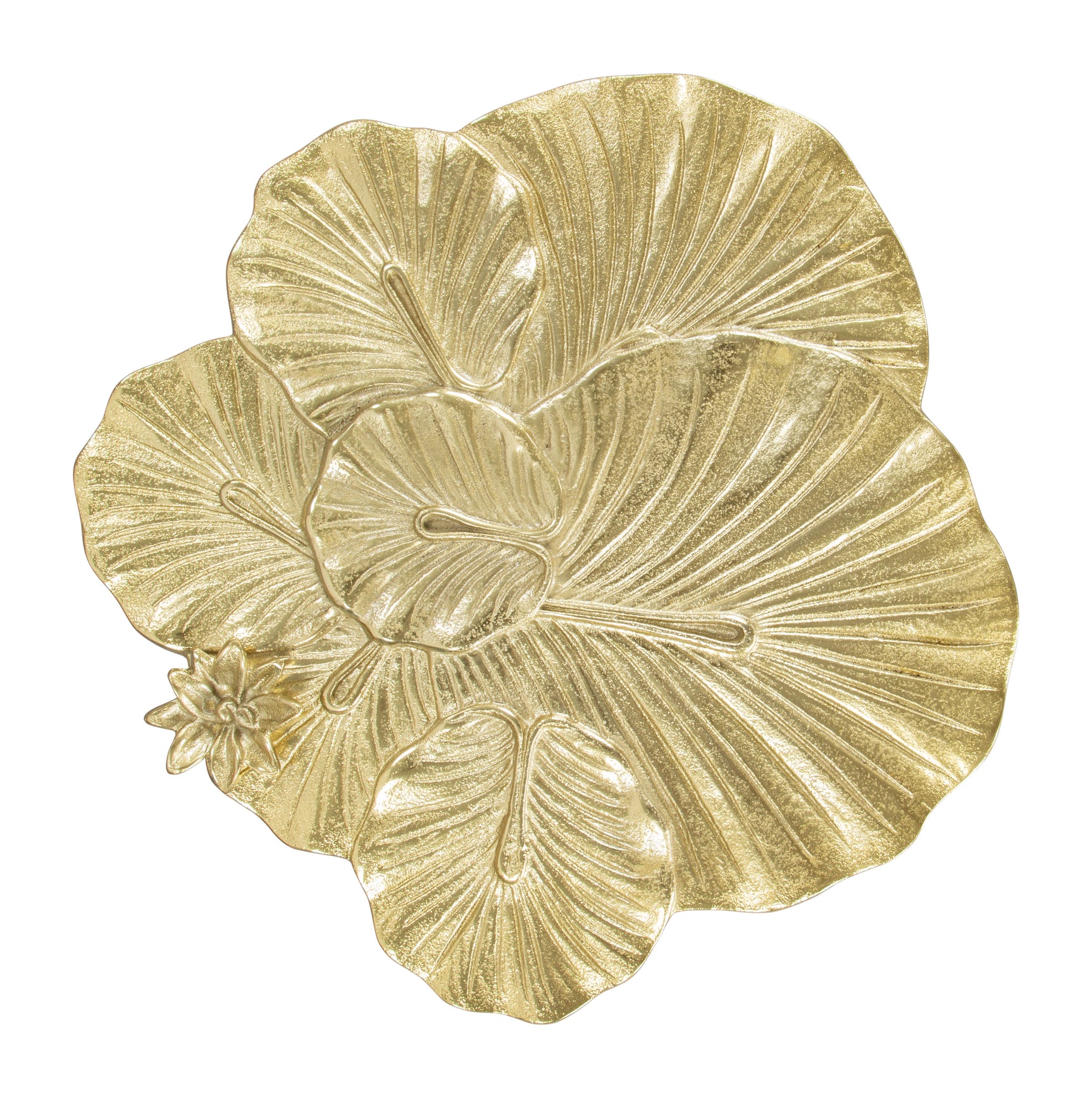 Lotus Gold Side Table