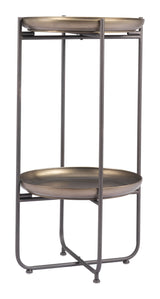 Bronson Bronze Accent Table