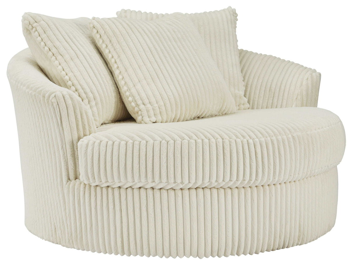 Lindyn Ivory 2pc LAF Chaise Sectional - Ornate Home